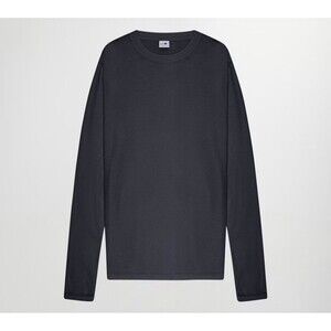 NN07 No Nationality Crew Neck Long Sleeve T-Shirt Tee In Slate Gray Sz XXL New